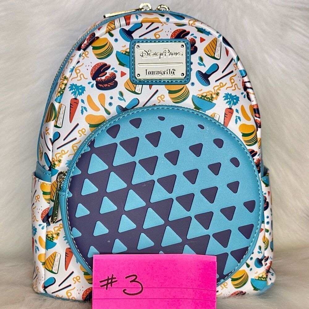 EPCOT Food & Wine Festival 2023 Mini Backpack Disney Loungefly